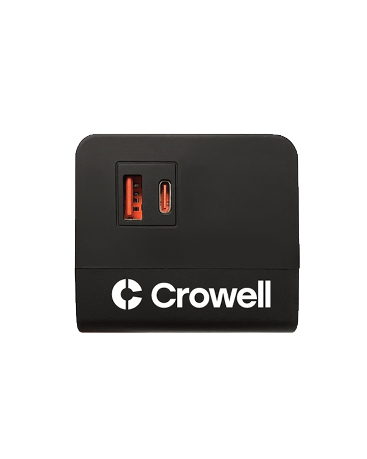 20W UNIVERSAL TRAVEL ADAPTER WITH TYPE-C