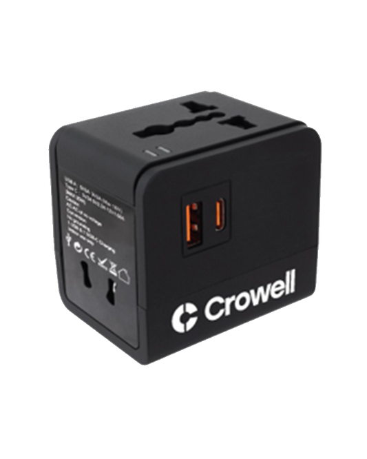 20W UNIVERSAL TRAVEL ADAPTER WITH TYPE-C