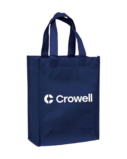 Small Laminated Shopper Tote